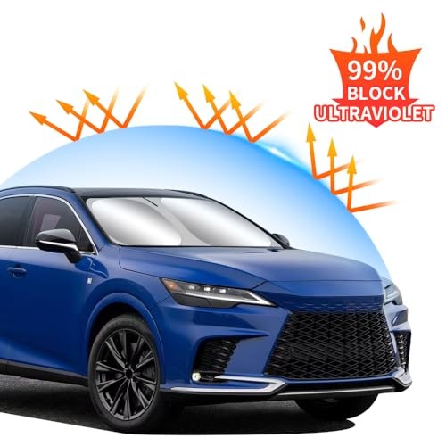 Car Sun Shade for Lexus RX 2023 2024 2025 2026 350 350h for Lexus RX 2023-2026