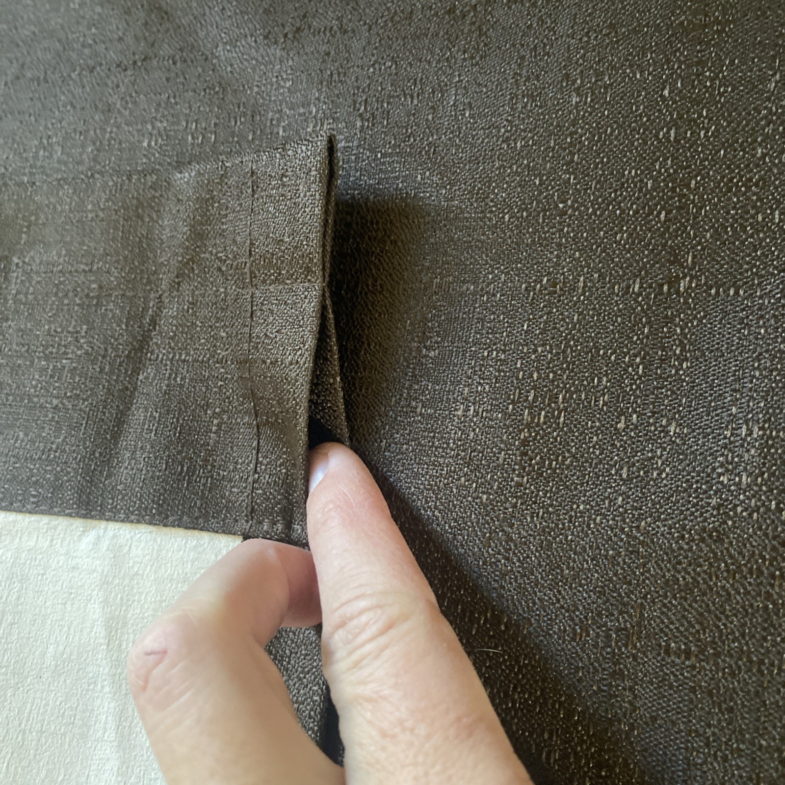 Ellery Homestyles Brown Single Blackout Curtain Panel 84 X 42