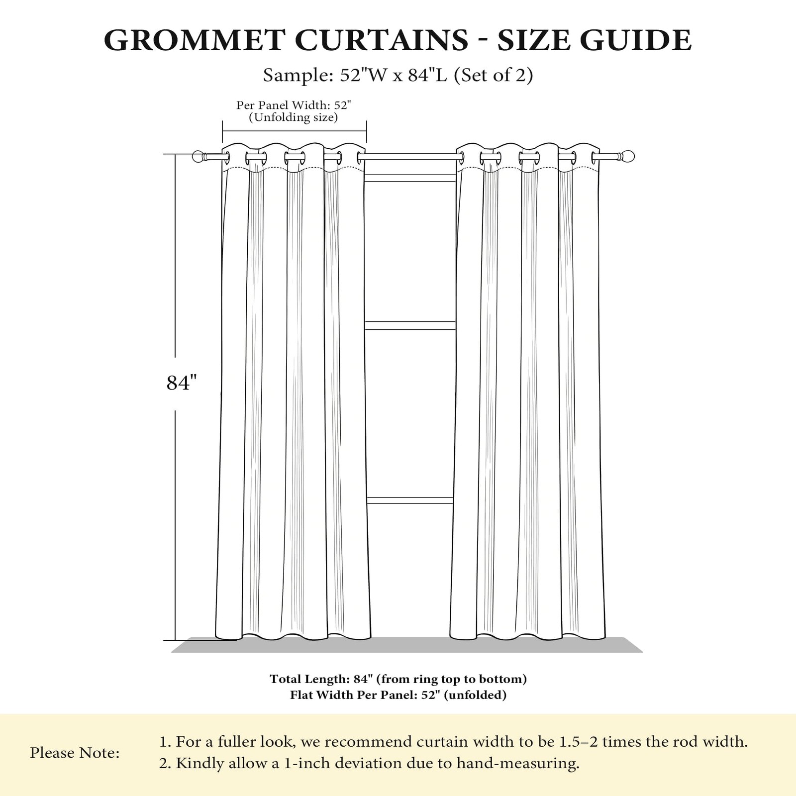 Grey Blackout Striped Pattern Curtains for Living Room 84 inch Long 2 Panels …