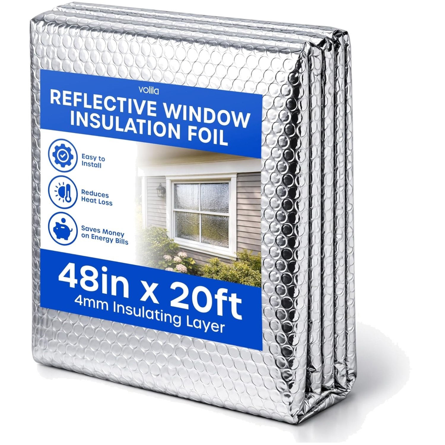Double-Sided Aluminum Foil Bubble Insulation