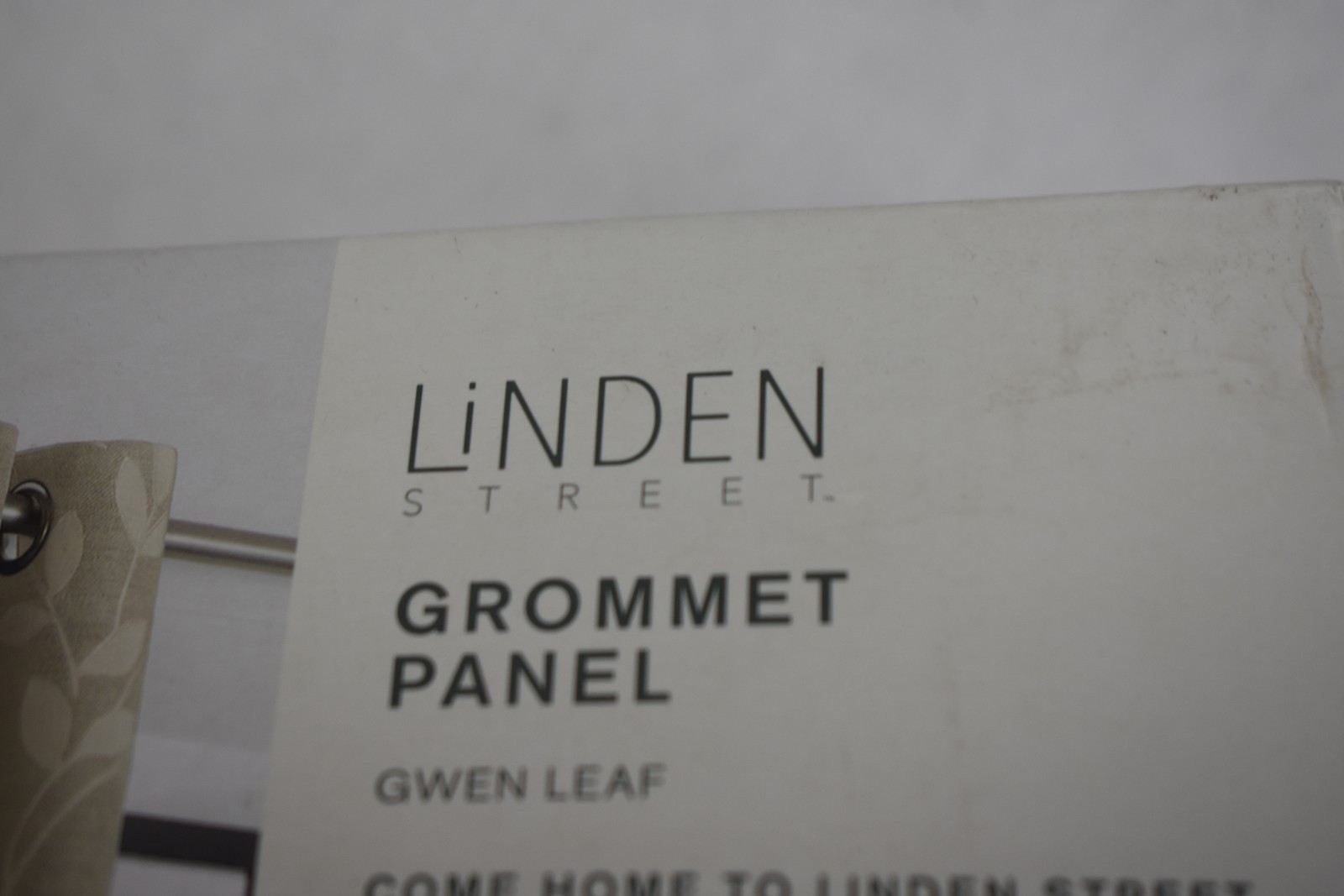 linden Street Light-Filtering Grommet Top Curtain Panel Sullivan Khaki 50″ x 84″