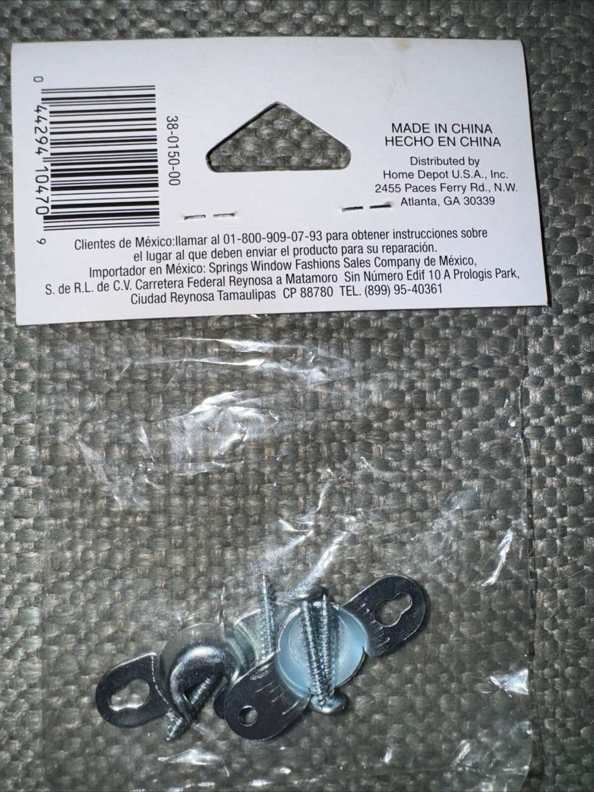 One Set -Designview Universal Brackets for Roller Shade Blinds 633 646
