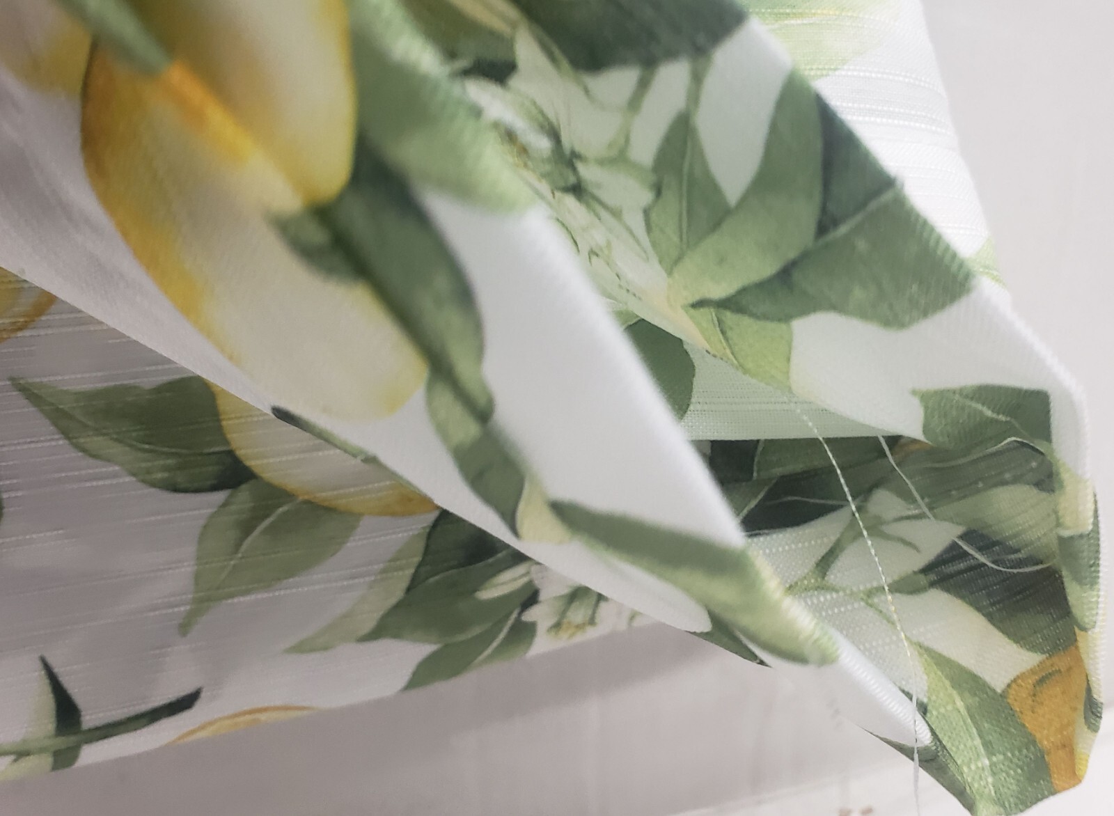 3pc Printed Kitchen Curtains Set:2 Tiers(26″x36″)&Valance(52″x18″)LEMONS,Tribeca