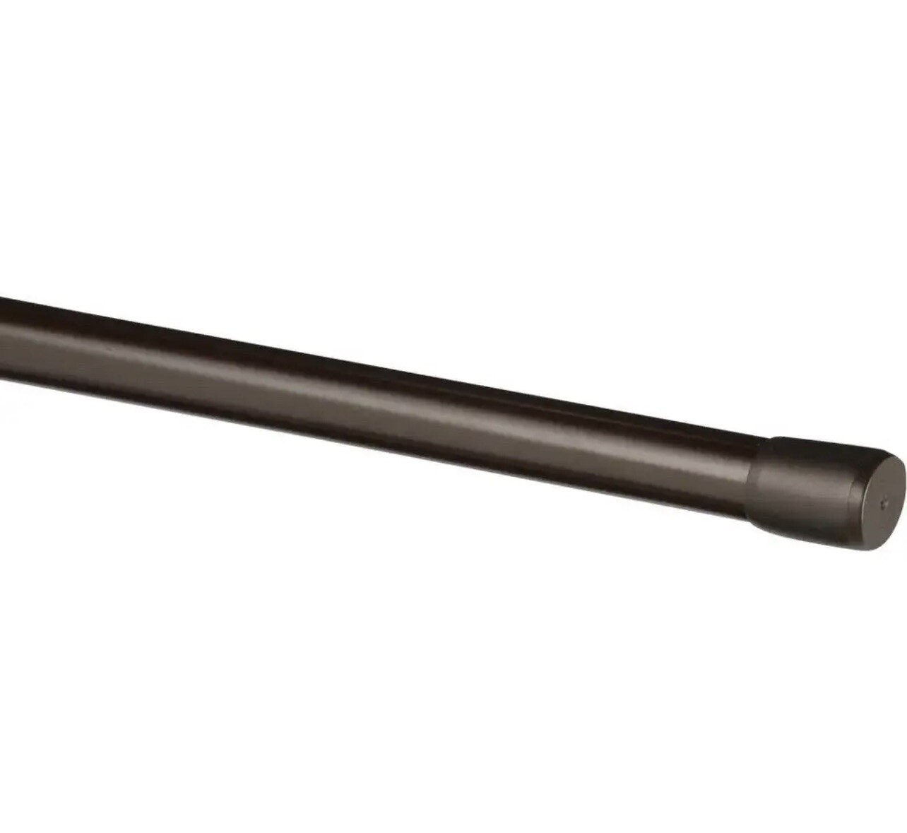 NEW! Kenney Carlisle 28″- 48″ Spring Tension Rod • Chocolate Brown • Adjustable
