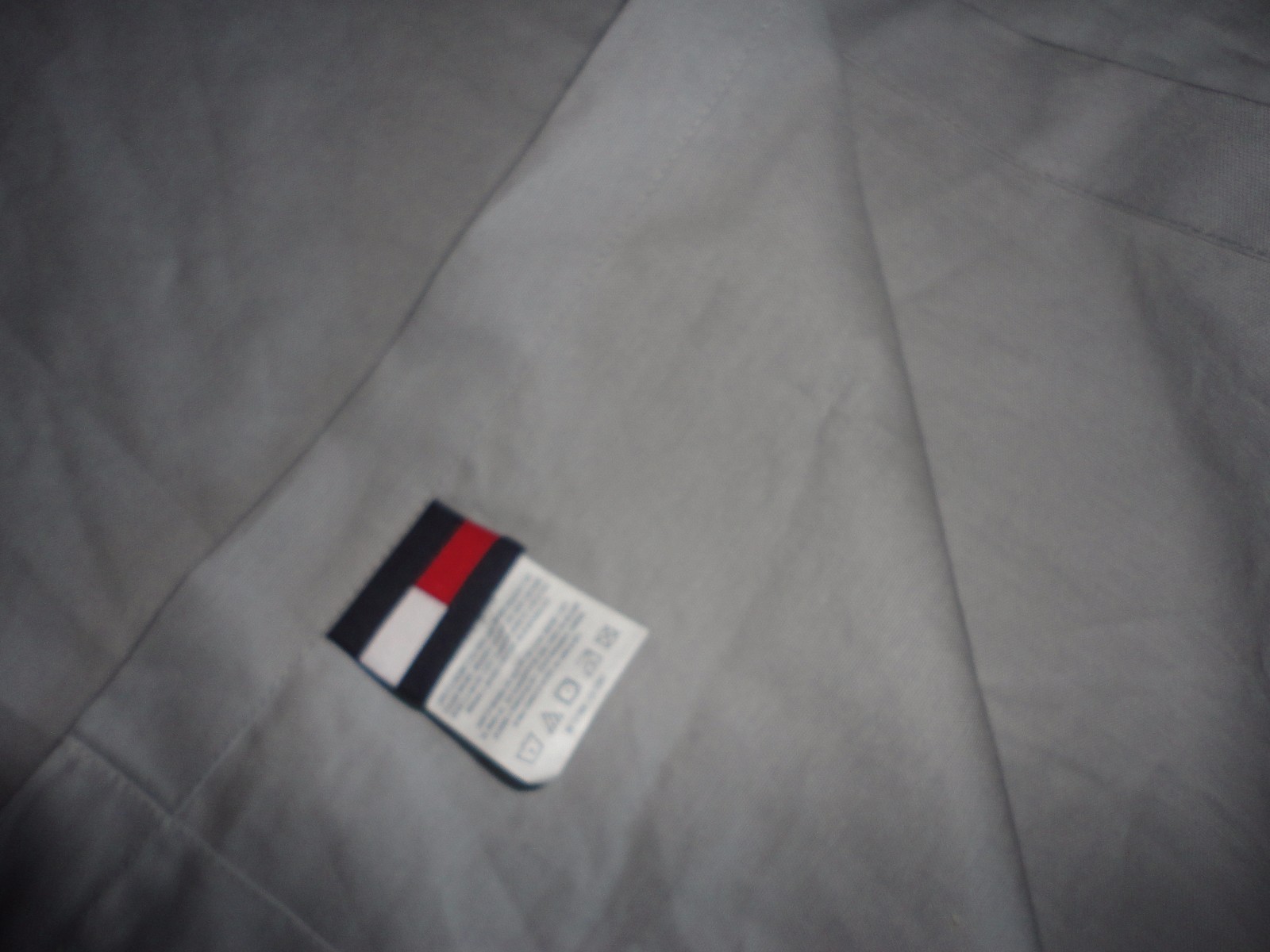 TOMMY HILFIGER LIGHT-MEDIUM GRAY (PAIR) UNLINED WINDOW PANELS 48 X 94