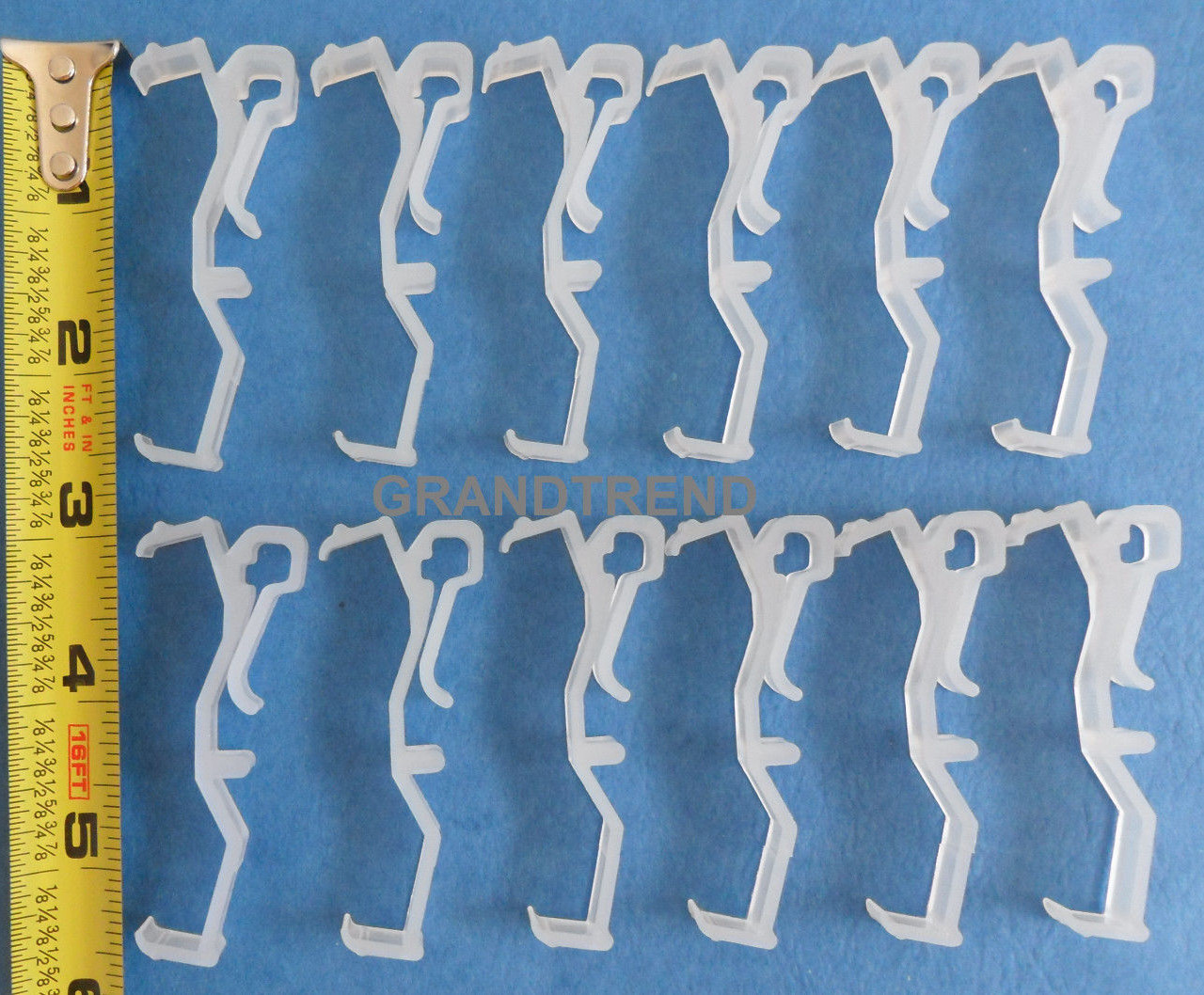 12 pcs 2 1/2″ 3″ or 3 1/4″ Valance Clips For Faux & Wood Venetian Blinds