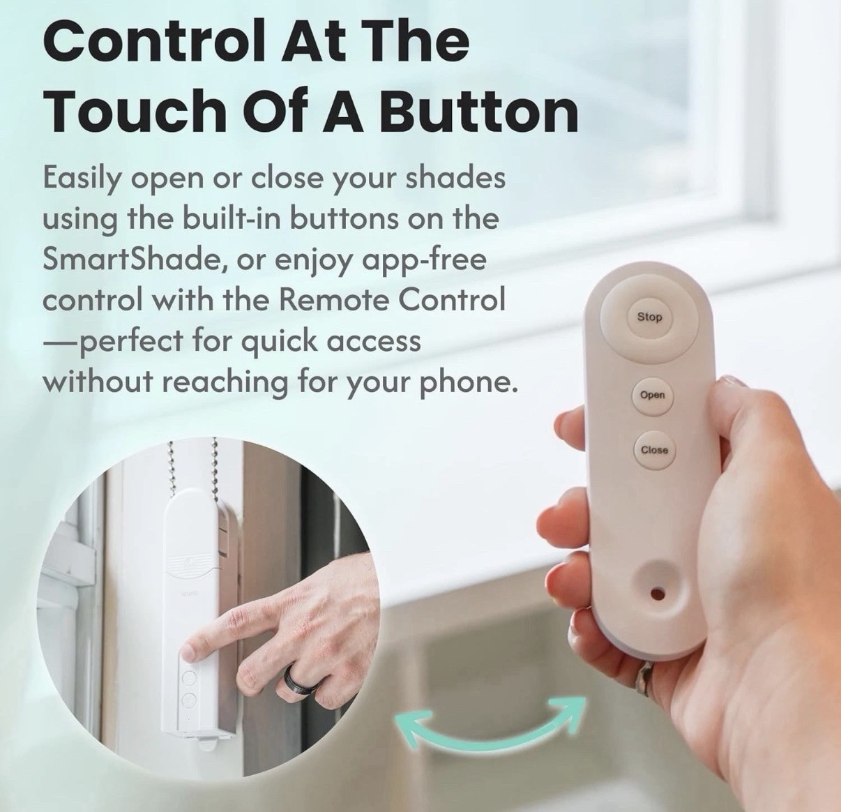 Aura Roller Smart Shade Driver, Remote Control & WiFi Dongle | Automate Exist…