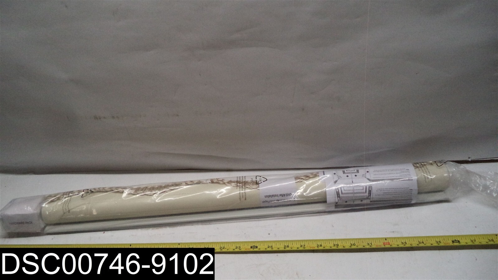 CTWC_FB3164 Cream Colored Fringe Pull Down Shade 31″ x 64″