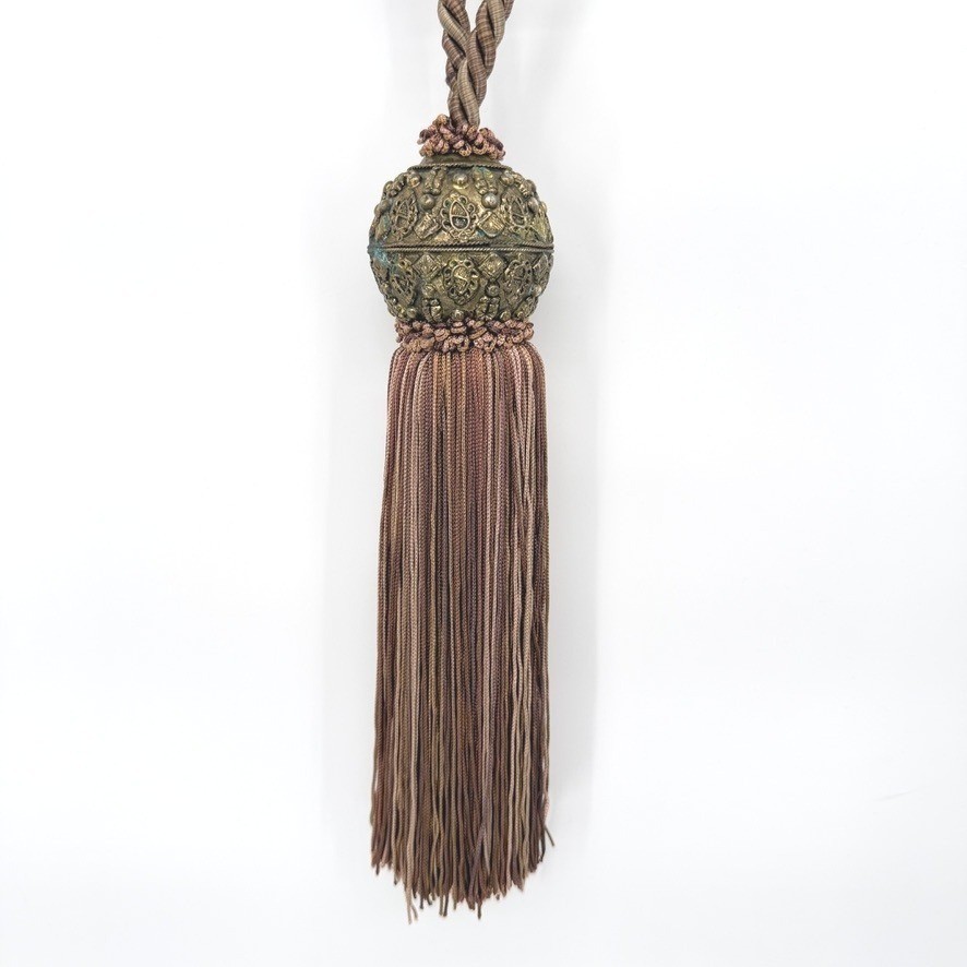 Elegant Curtain & Drapery Tassel Tieback Braided Rope Victorian Regency Style