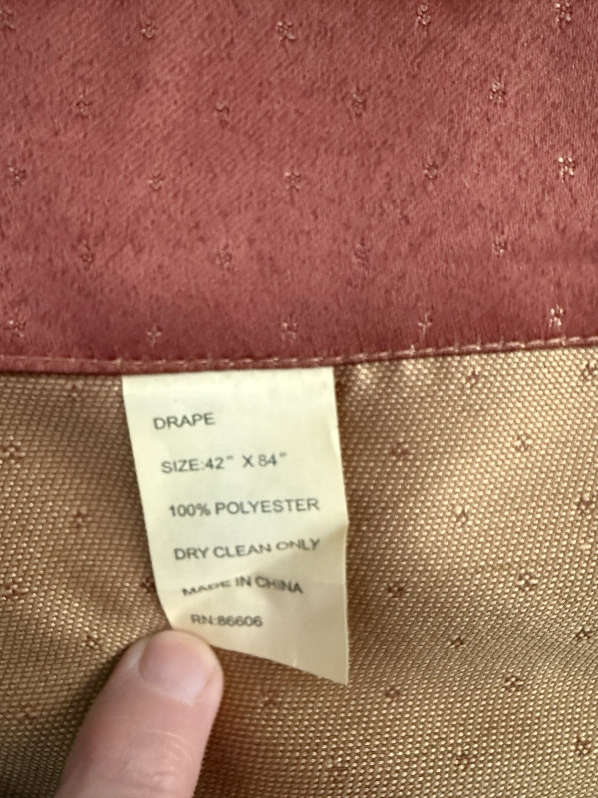 10 PC ELEGANT CURTAIN DRAPE SET 4 PANELS 4 VALANCES 4 TIEBACKS RUST GOLD JACQUAR