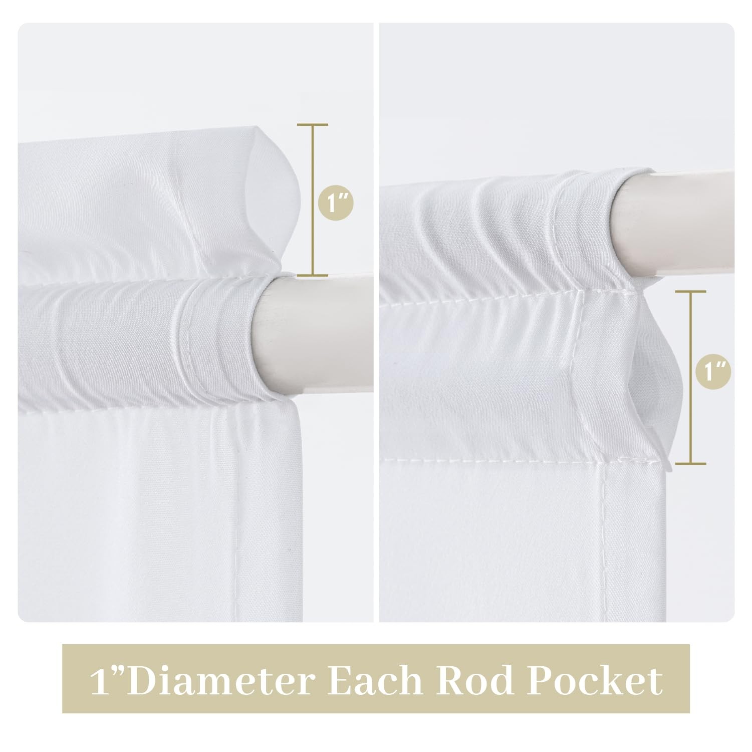 NonSeeThrough Sidelight Curtains for Front Door, Privacy Semi Sheer Curtains …