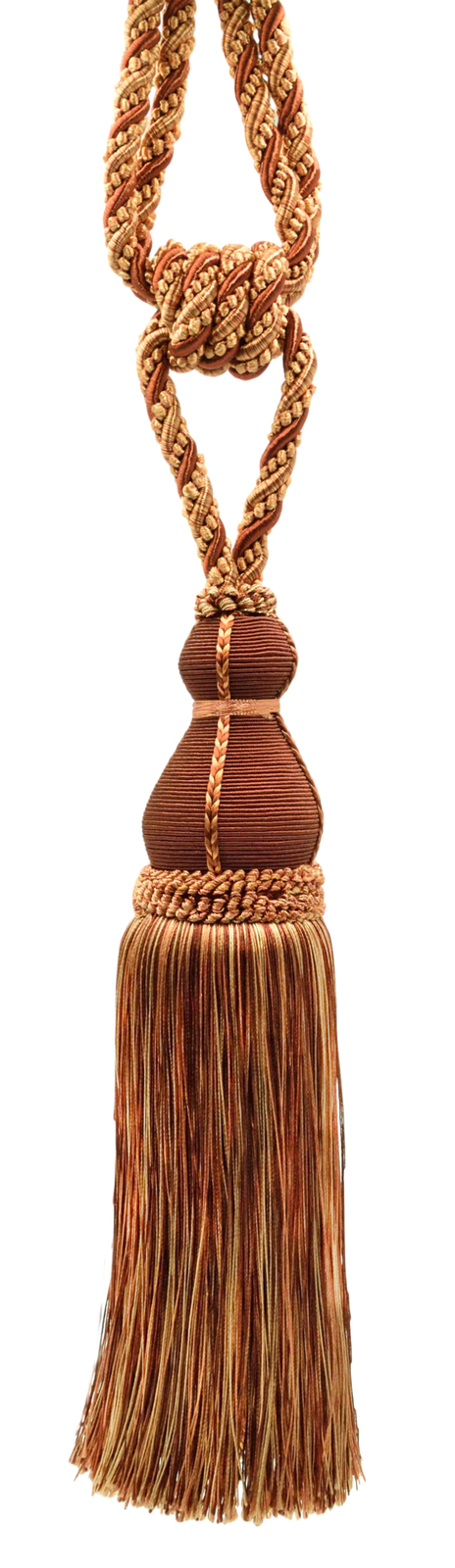 DÉCOPRO Tassel Tieback, Color# 08 – Toffee Brown [Sold Individually]