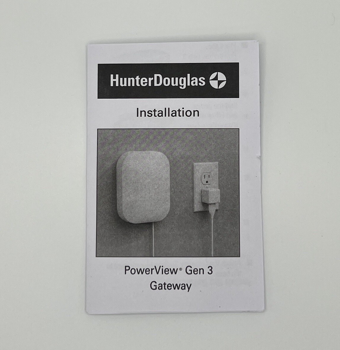 Hunter Douglas NEW Gen3 Gateway Gen2 Hub Surface Mount—PowerView Holder ONLY