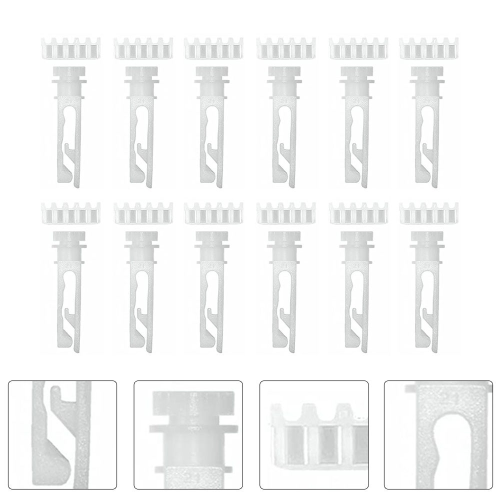 3 Count Gear Replacement for Vertical Blinds Curtain Pulleys Rollers