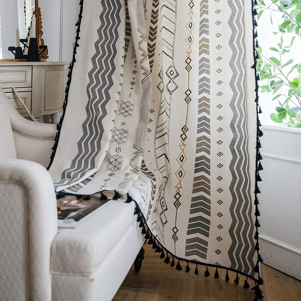 New 2 Piece Window Curtain Set – 5 feet