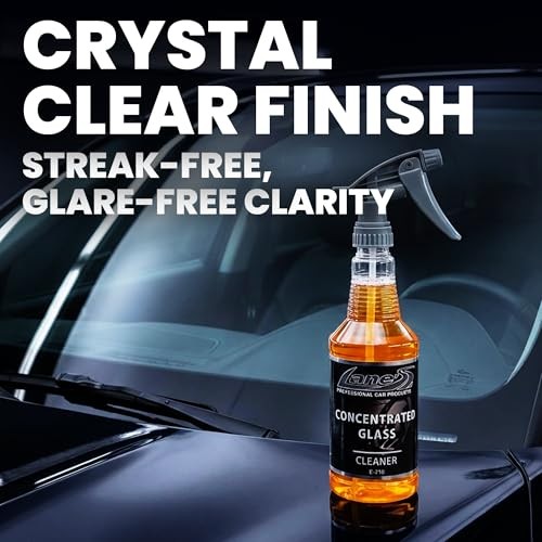 Concentrated Auto Glass Cleaner | Tint-Safe Car 16 Fl Oz (Pack of 1)