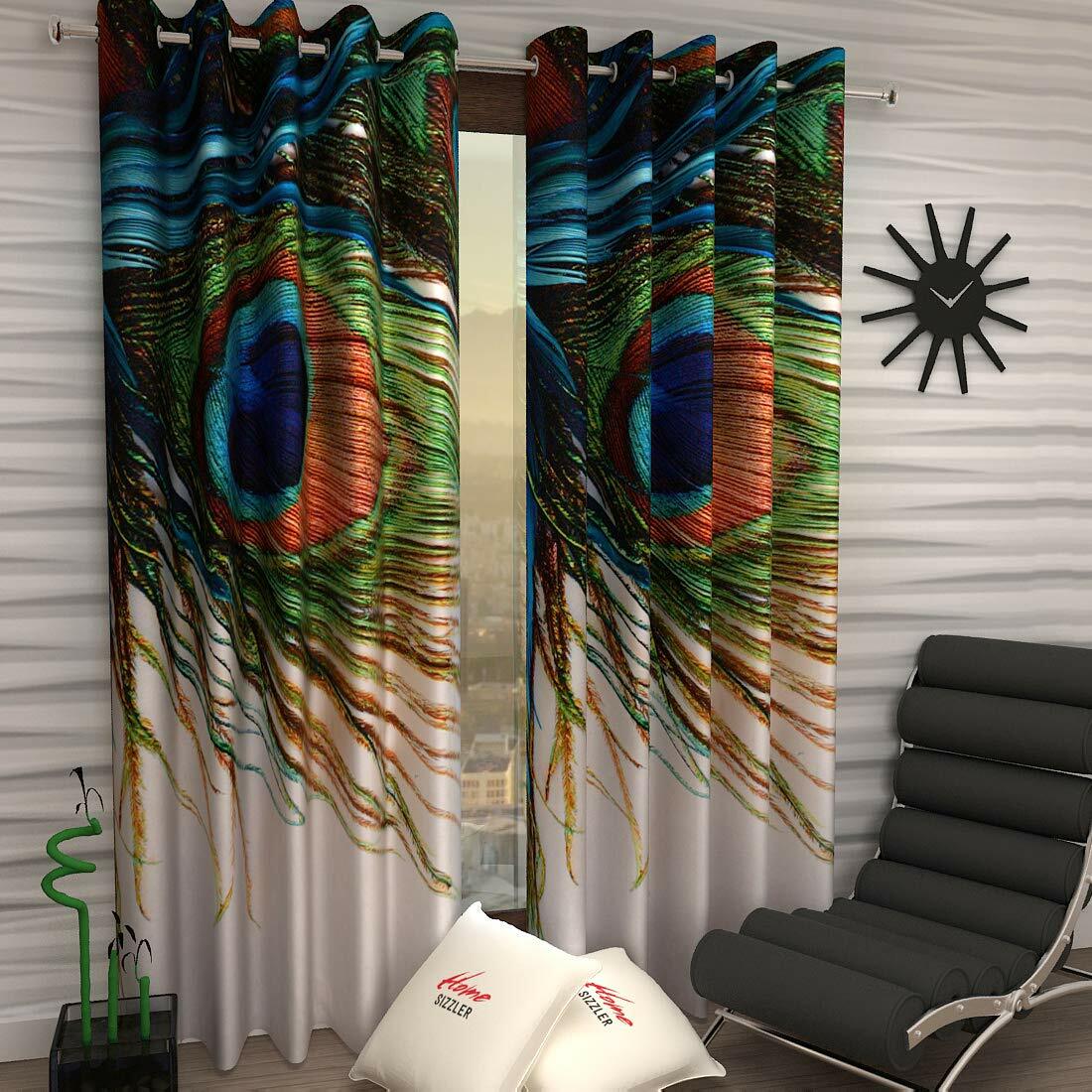 New 2 Piece Window Curtain Set – 5 feet