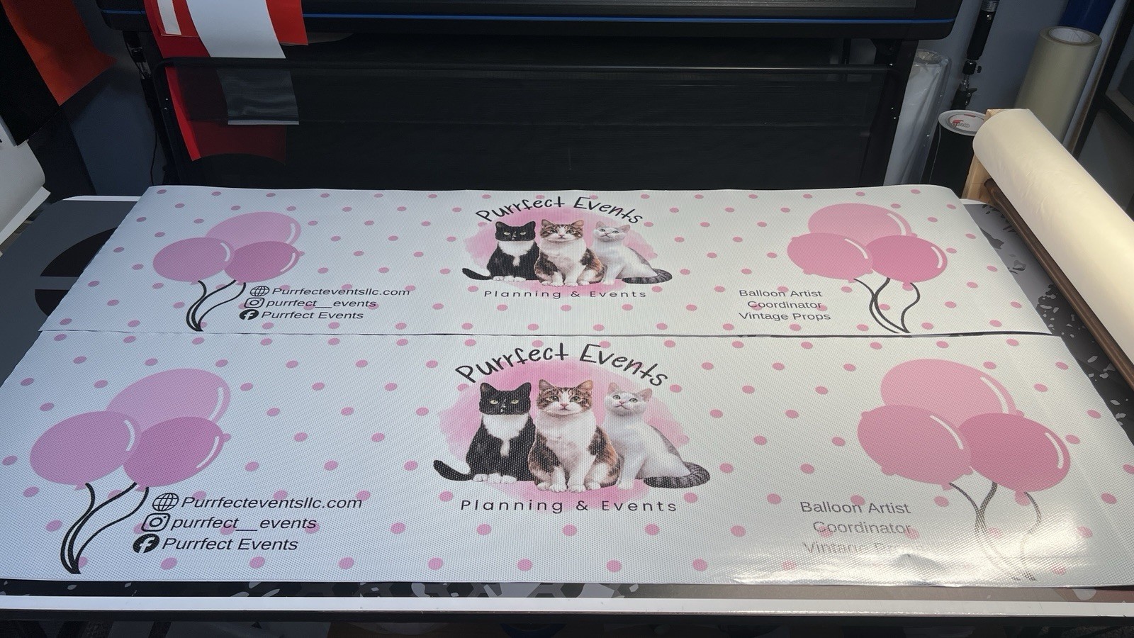 Custom Perforated Window Vinyl – One Way Vision Car Window Graphic w/ Lamination