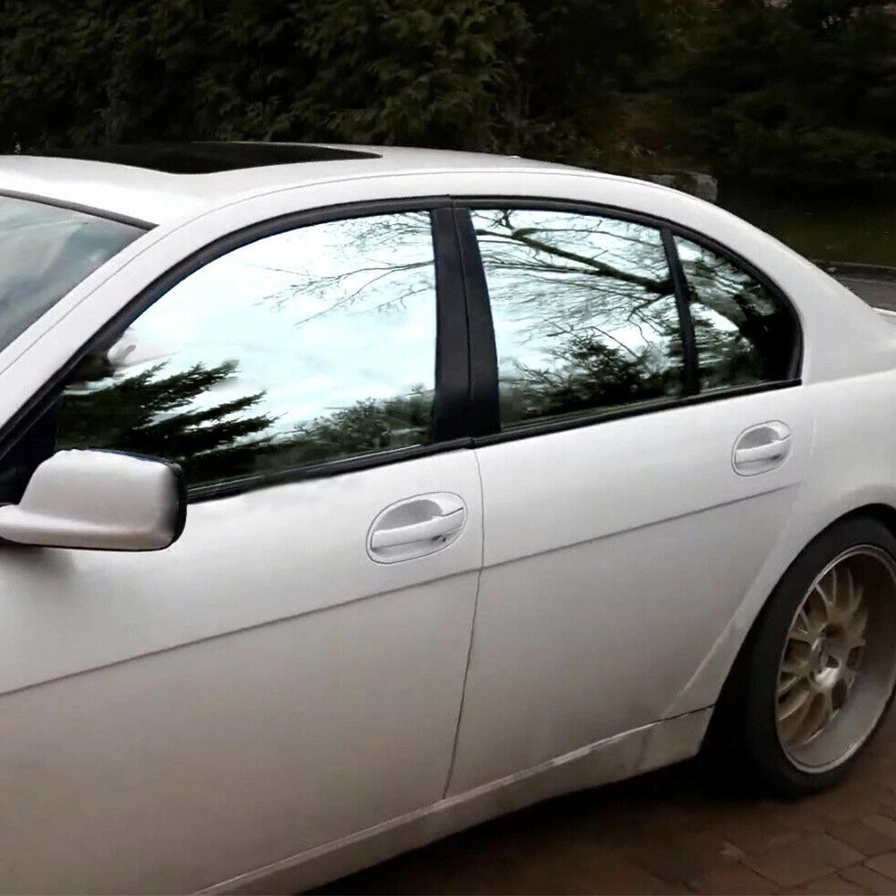 One Way Mirror Tint Window Film Privacy Protect UV Reflective Sun Block For Car
