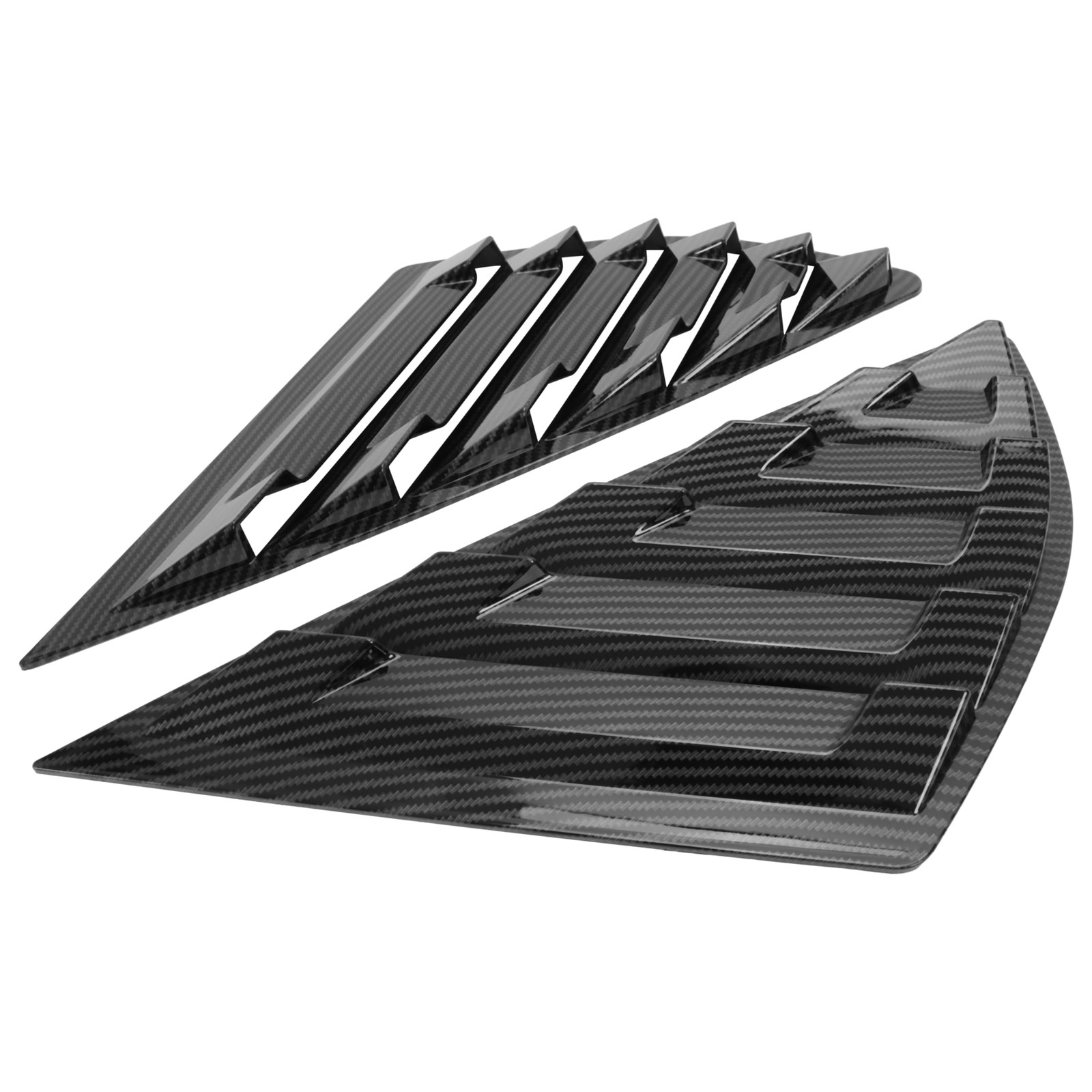 Hecasa Side Window Louvers Compatible 2013-2020 Ford Fusion/Mondeo Air Vent