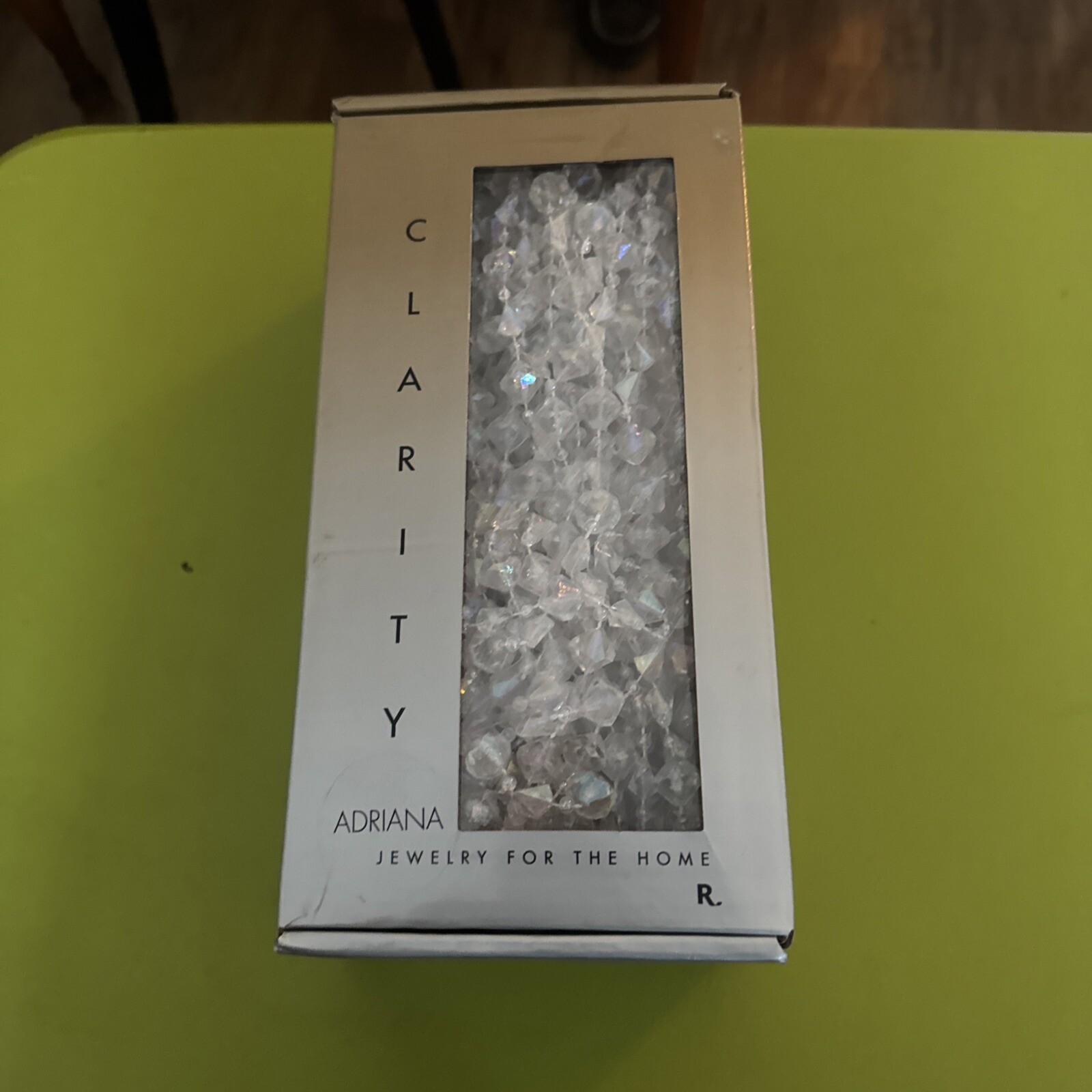 Clarity Adriana Jewelry For The Home clear One Rod Pocket 40 In X 84 In Girls