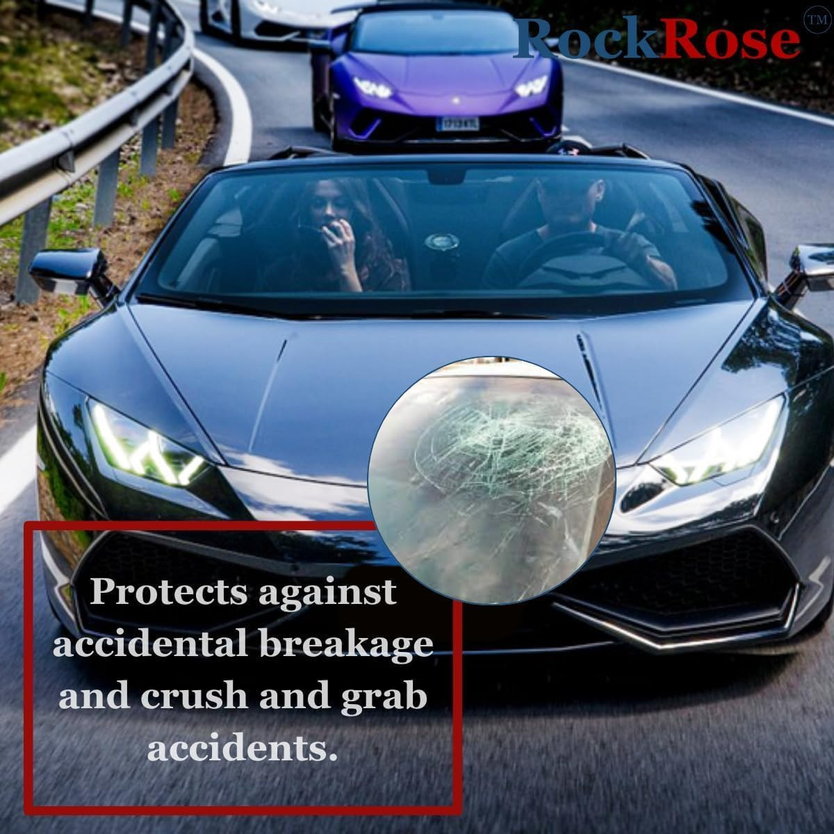 Windshield Protection Film – Scratch-Resistant UV Blocking 40″x5