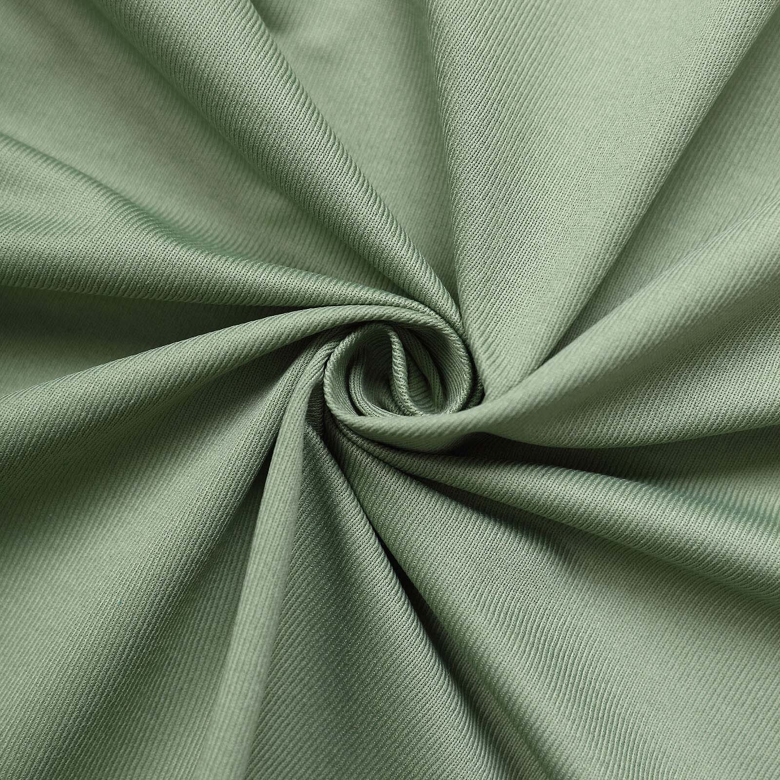 EUCALYPTUS SAGE 10 x 10 ft Polyester BACKDROP CURTAINS Drapes Panels Decorations