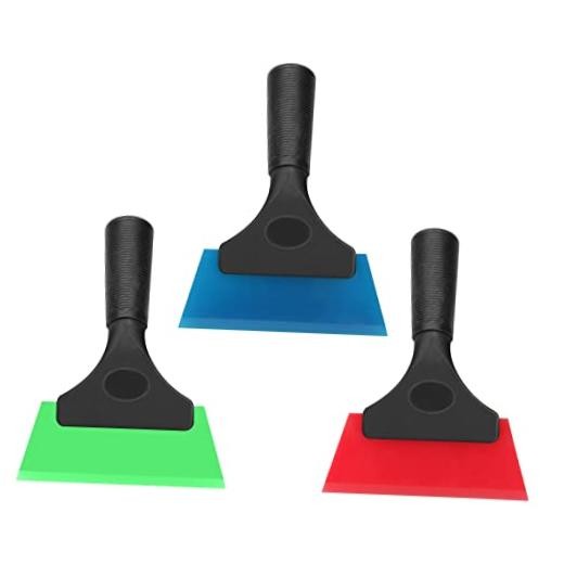 Window Tint Squeegee(3-Pack),Auto Water Blade, Water Wiper,WRubber Squeegee 5