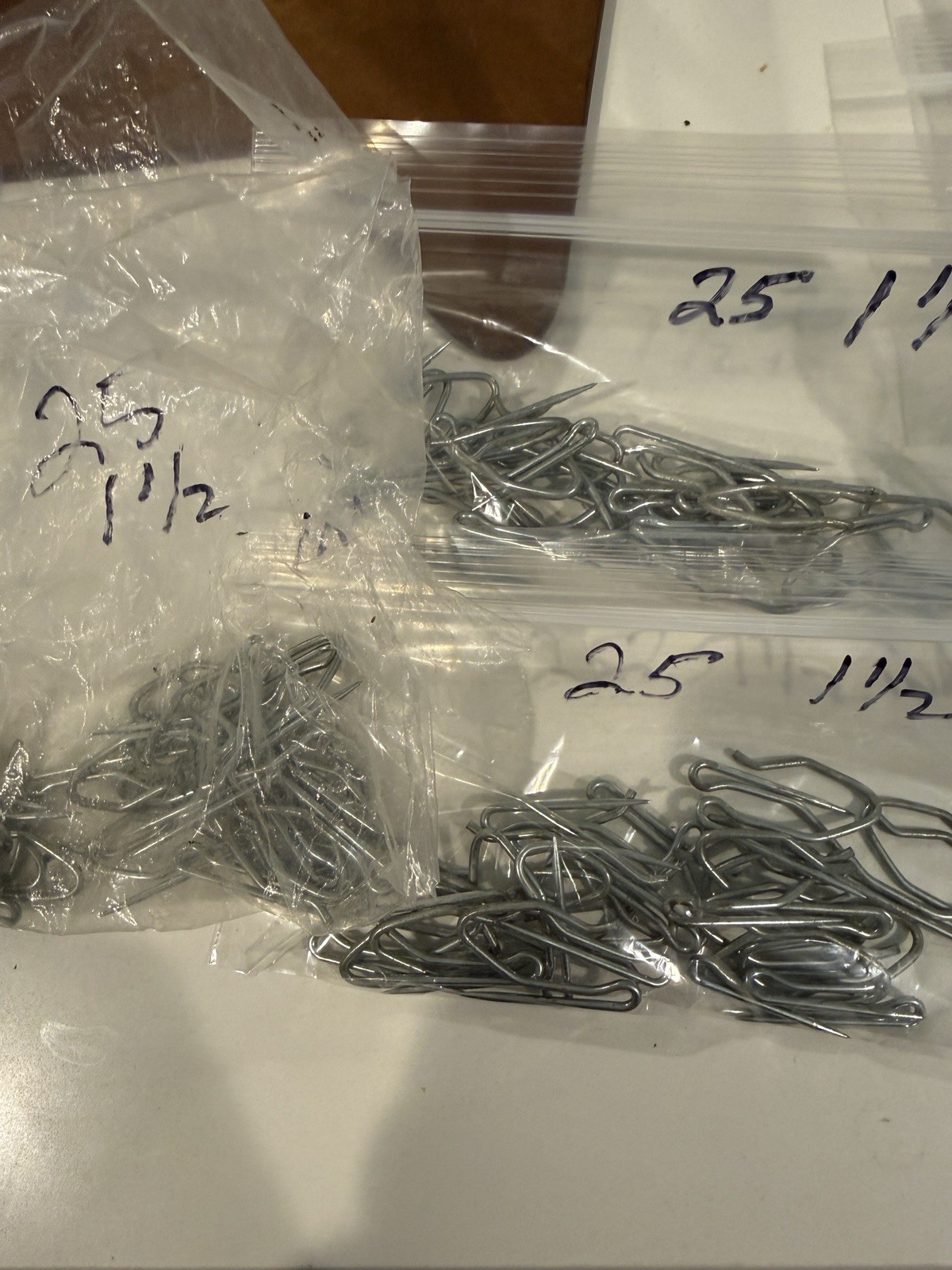 Vintage 1.25IN Curtain Hooks Drapes, 75 PCS Metal Drapery Hooks Pins
