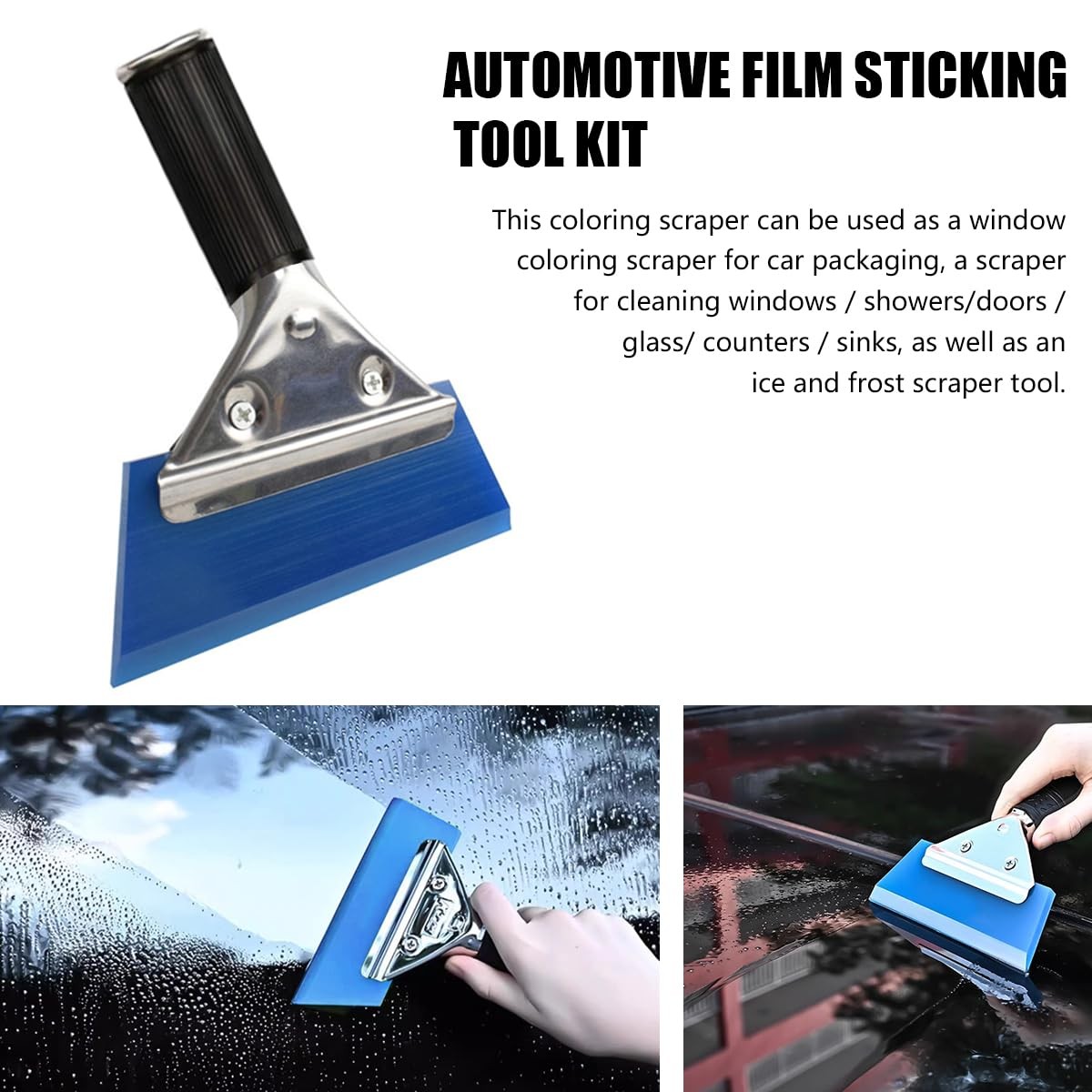 Car Window Tint Tool Kit 8PCS Squeegee, Knife, Vinyl Wrap for Vehicles