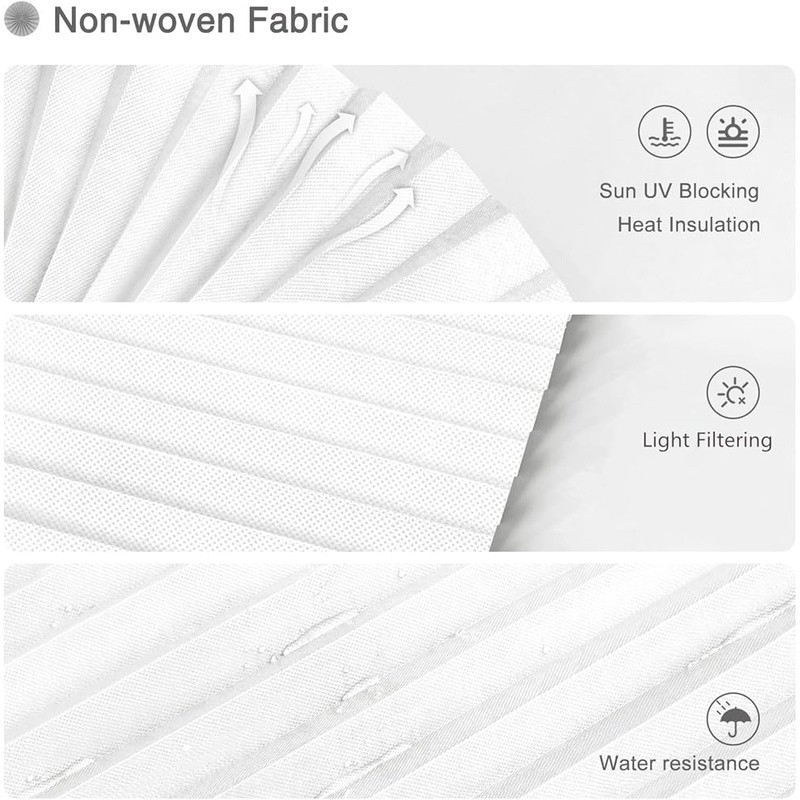 Self Adhesive Blinds Adjustable Temporary Window Shades Cordless Easy Install US