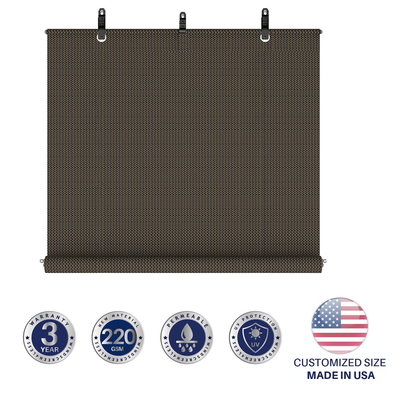 Roll Up Shade Roller Shade Light Filtering Curtain Patio Porch Pergola Office