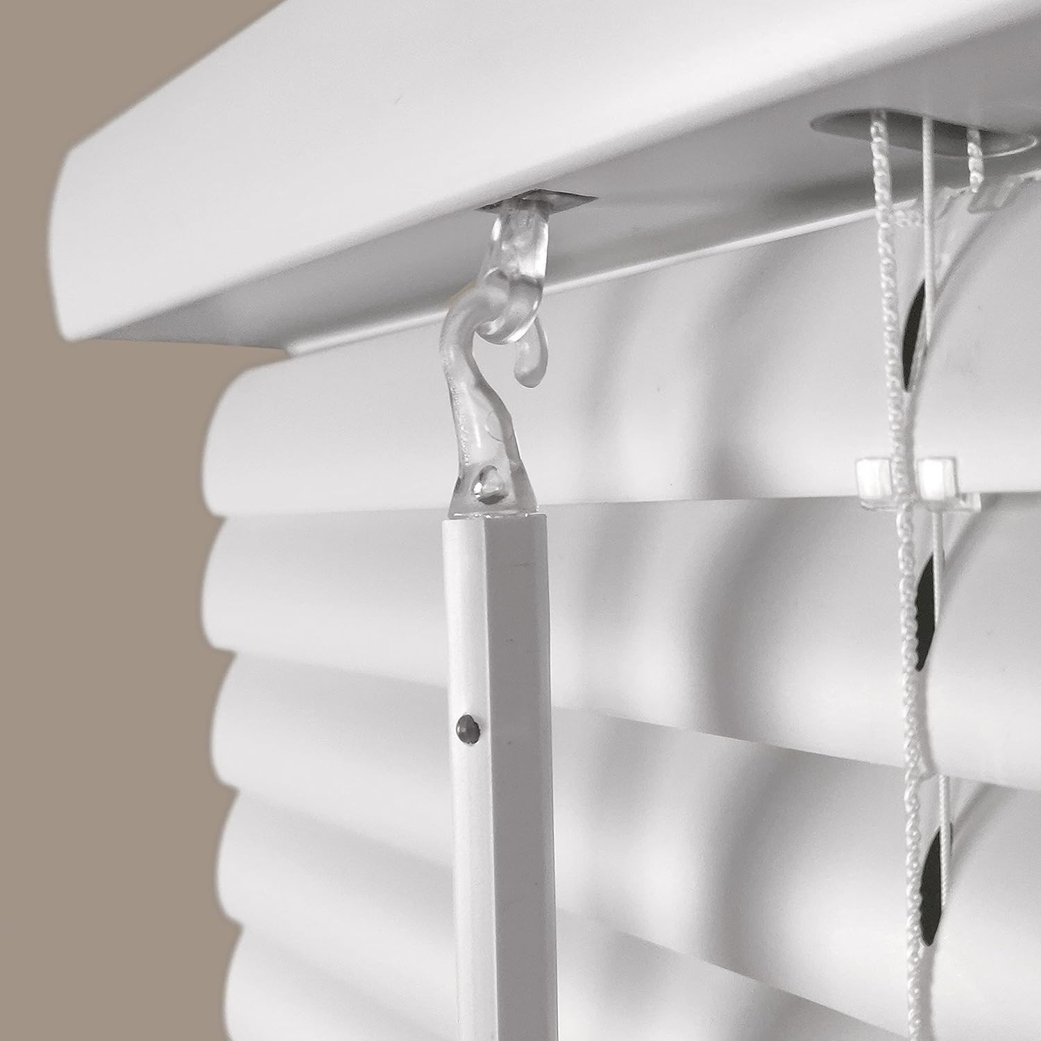 Premium 1″ Mini Blinds, Stock Sizes- Color White- Quick Ship- Exact Blind Size