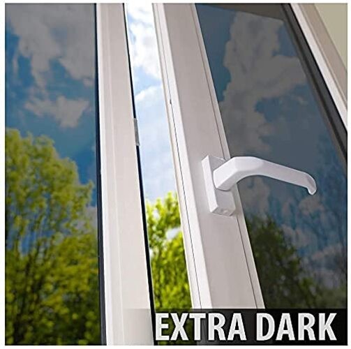 S05 Window Film Daytime Privacy and Heat Control Mirror Silver 5 24in X 16ft