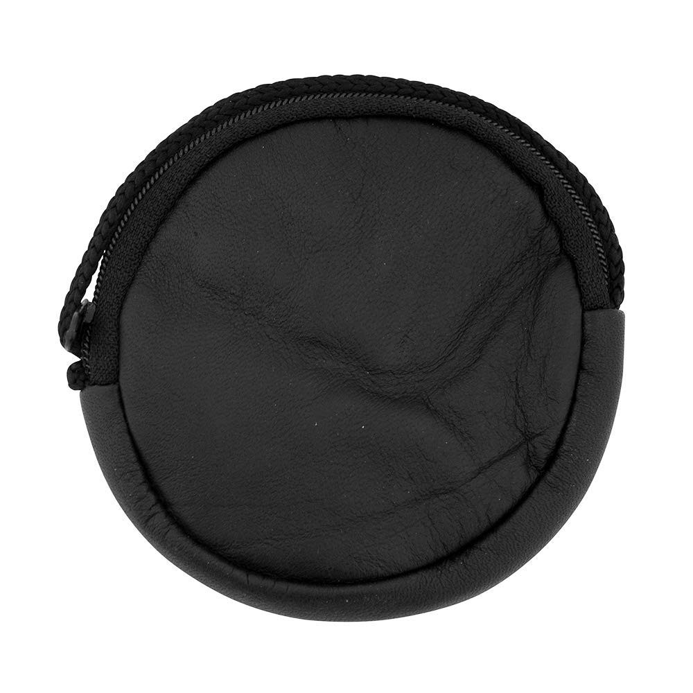4″ Black Round Burse | Perfect for Pyx Travel and Communions | Holds Most Sin…
