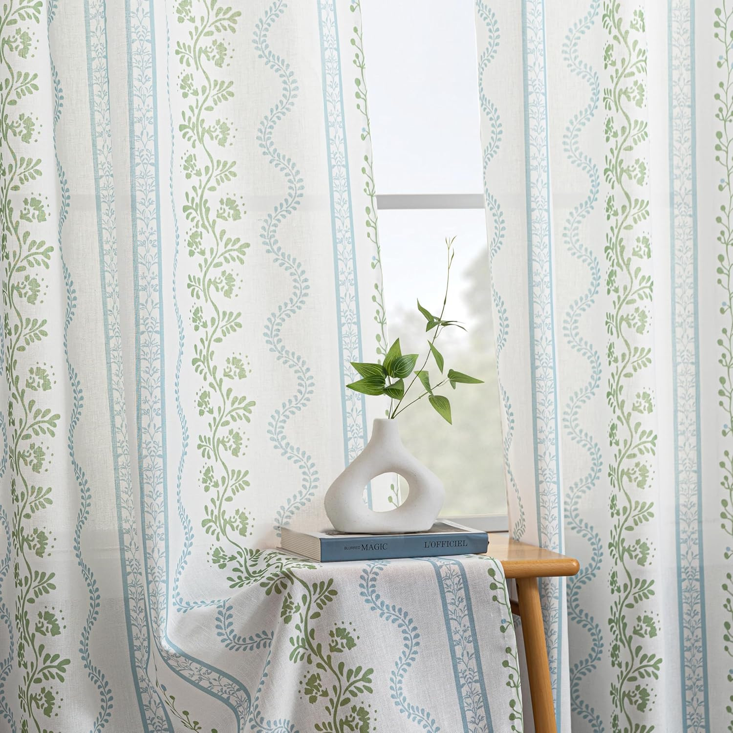 Chic Floral Boho Curtains for a Stylish Home Décor Upgrade