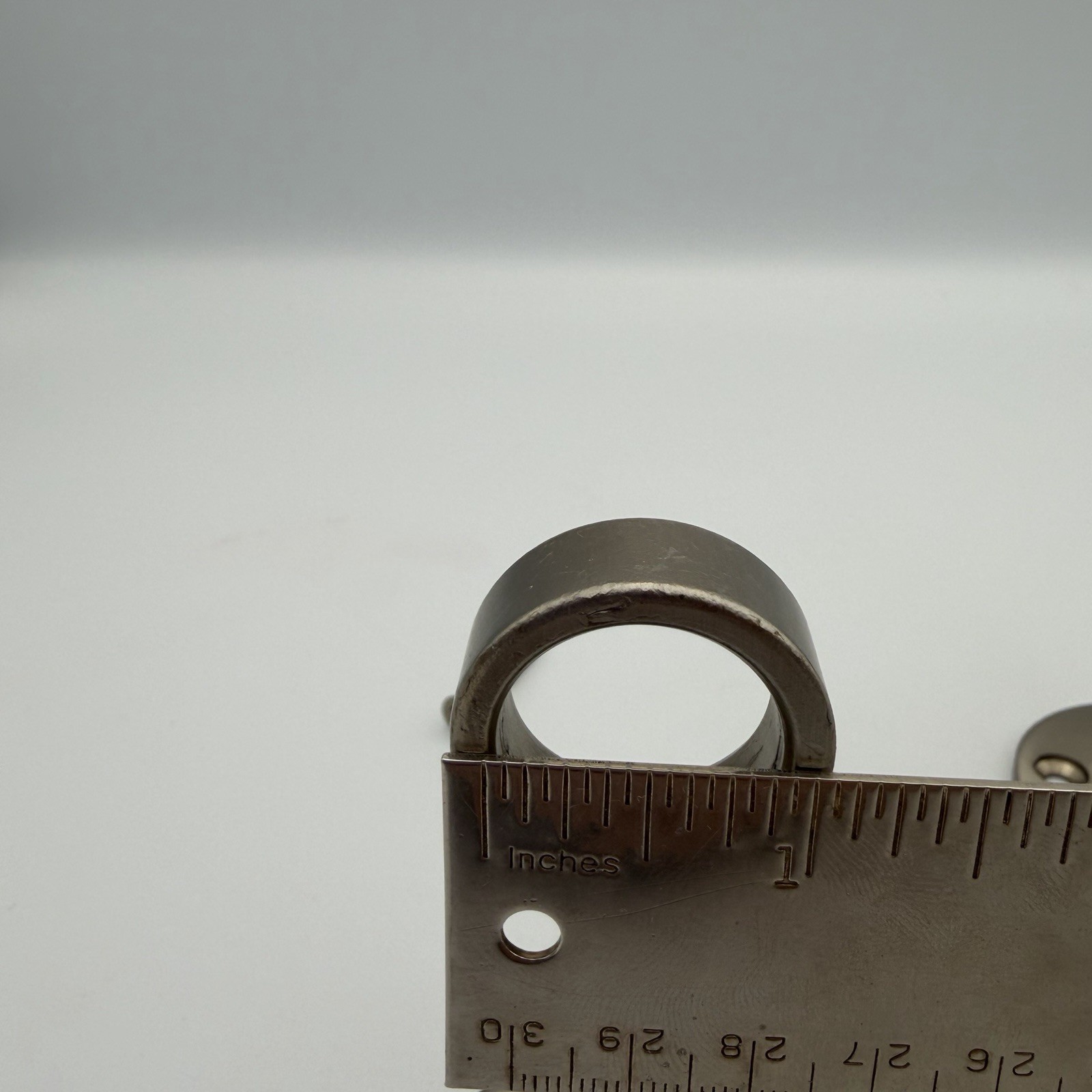 Pottery Barn Kids Teen 1” Curtain Rod Brackets Pewter Set of 2
