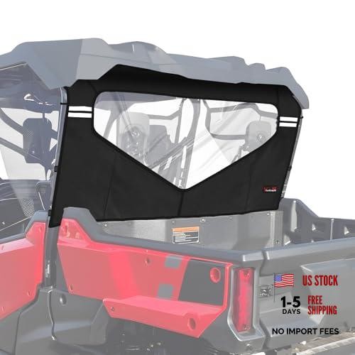Soft Back Window with Zipper Compatible with Pioneer 1000 3P 6P 2016-2024,