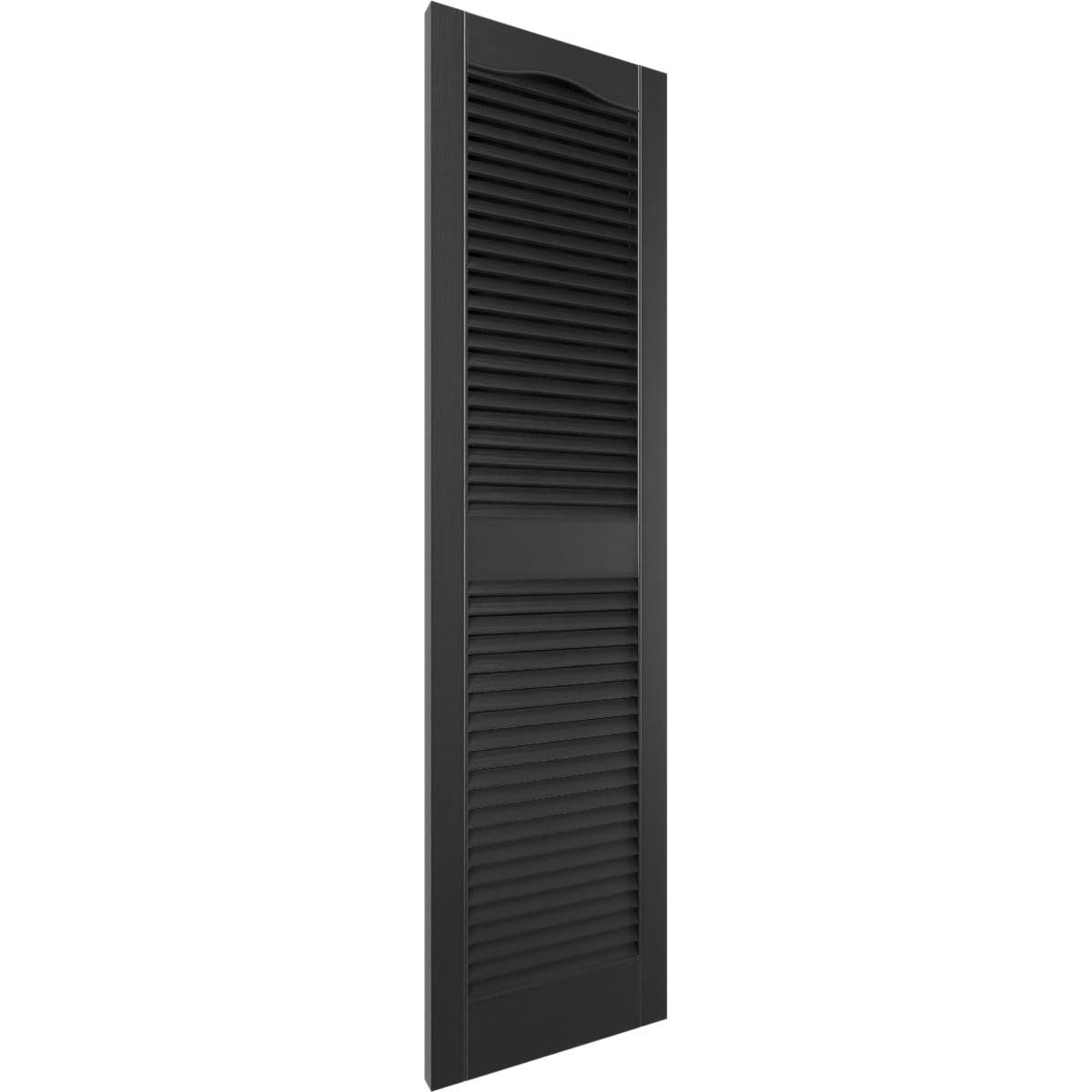 Ekena Millwork Lifetime Vinyl LL1S14X05500BL Standard Cathedral Top Center Mu…