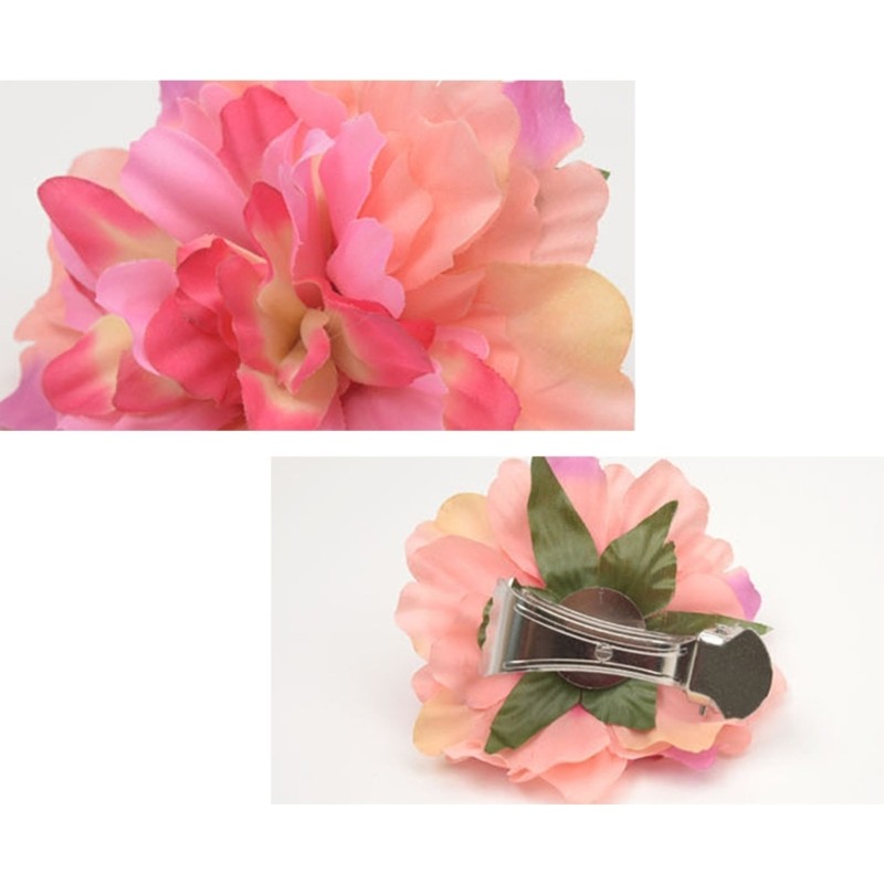 Artificial Flower Curtain Clips 2pcs Window Drapery Tiebacks for Home and Event