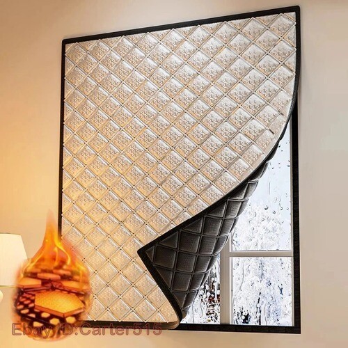Warm Curtains, Cold and Heat Insulation, Window Screens, Sun Shading,