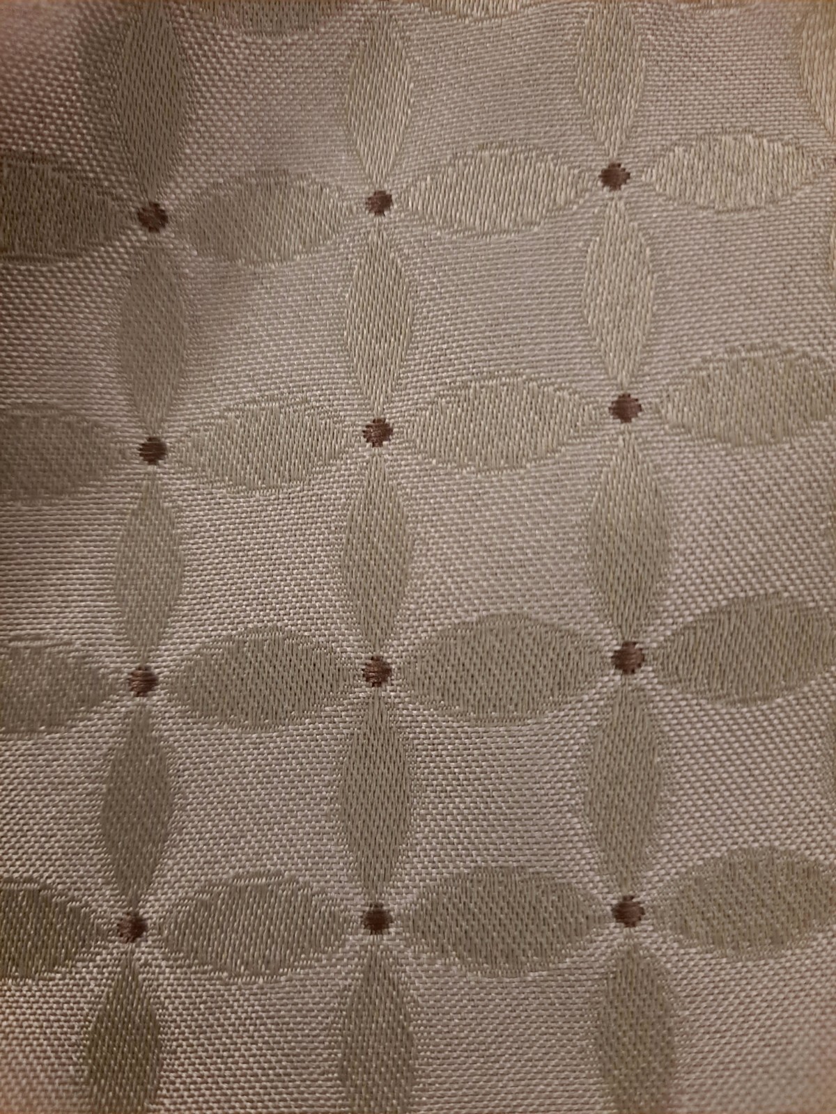 Corona Curtain Panel Grommet Curtains Green & Brown Geometric 84″ Long Clearance