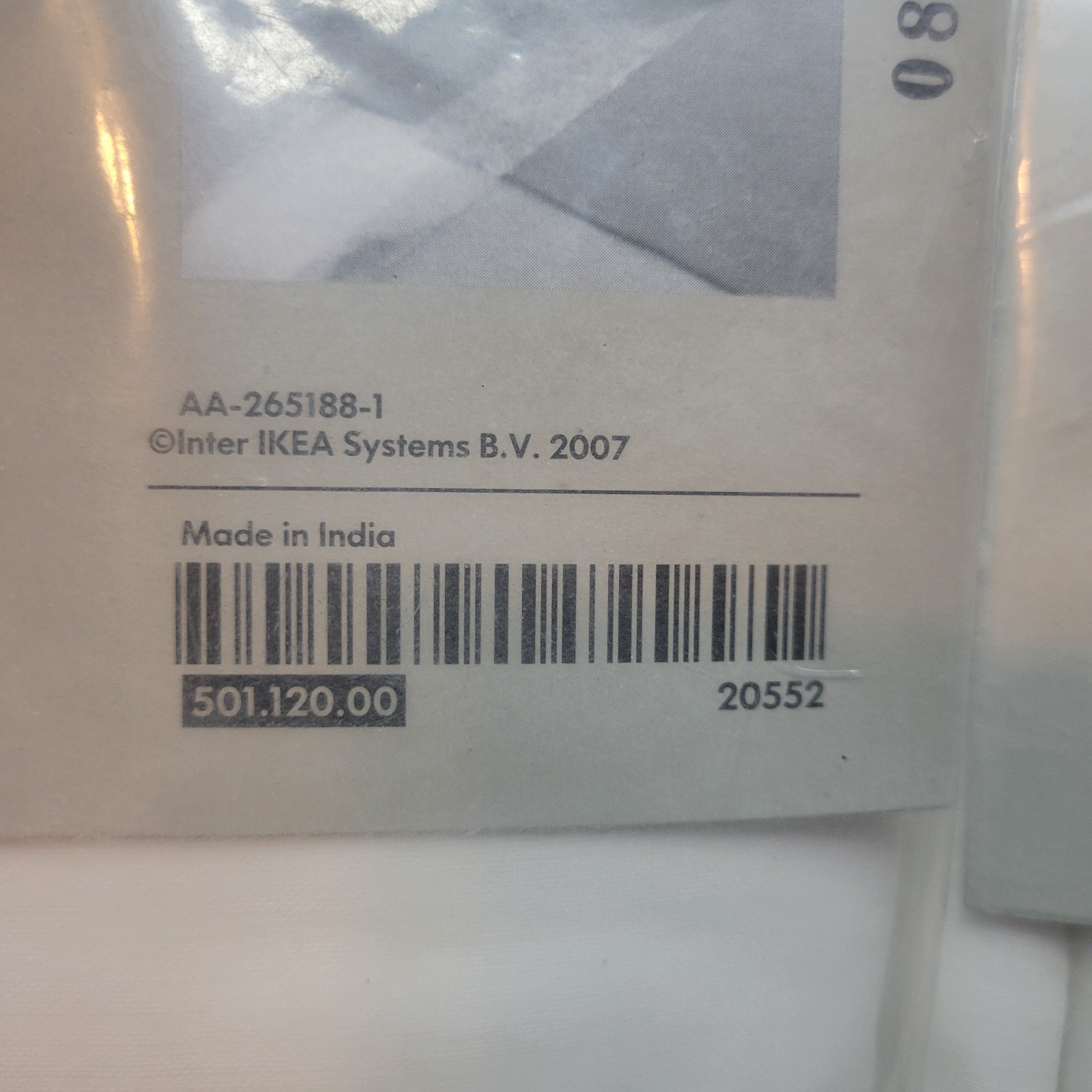 2 Pair of IKEA Wilma Curtains 57″ x 98″ White 501.120.00. 4 Panels Total