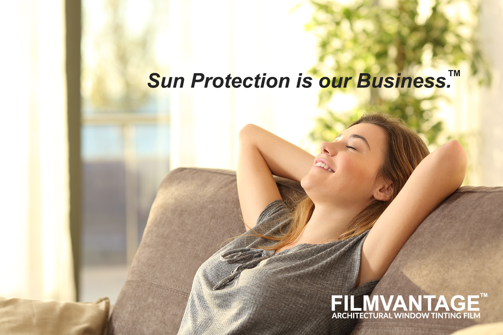 SunJoy 35 Home Commercial Window Tint Film Solar UV Glare Heat Control Privacy