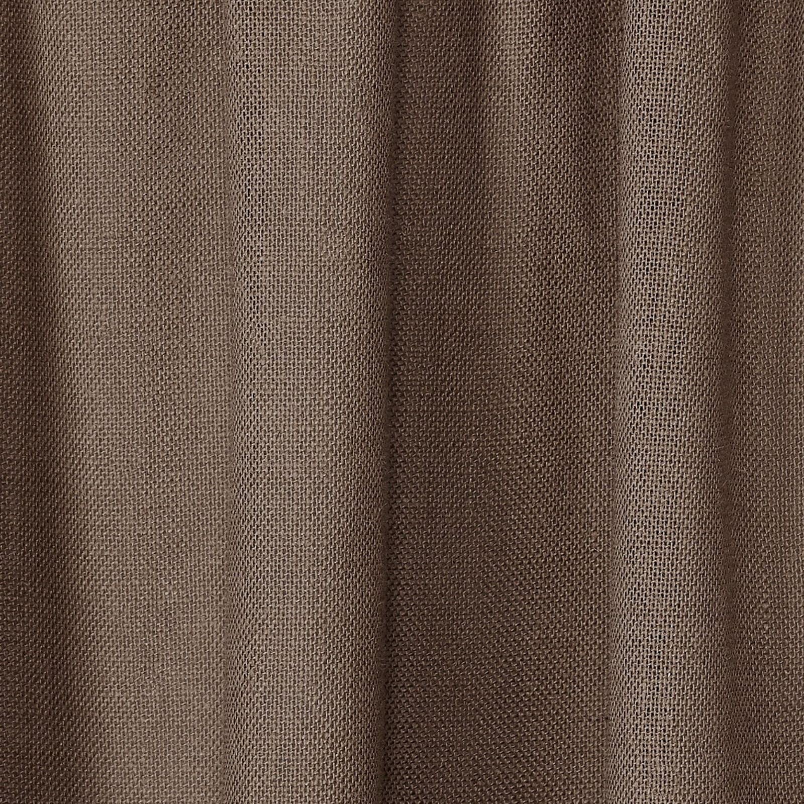 Burlap Rod Pocket Curtain Panel Pair, 54×96, Natural