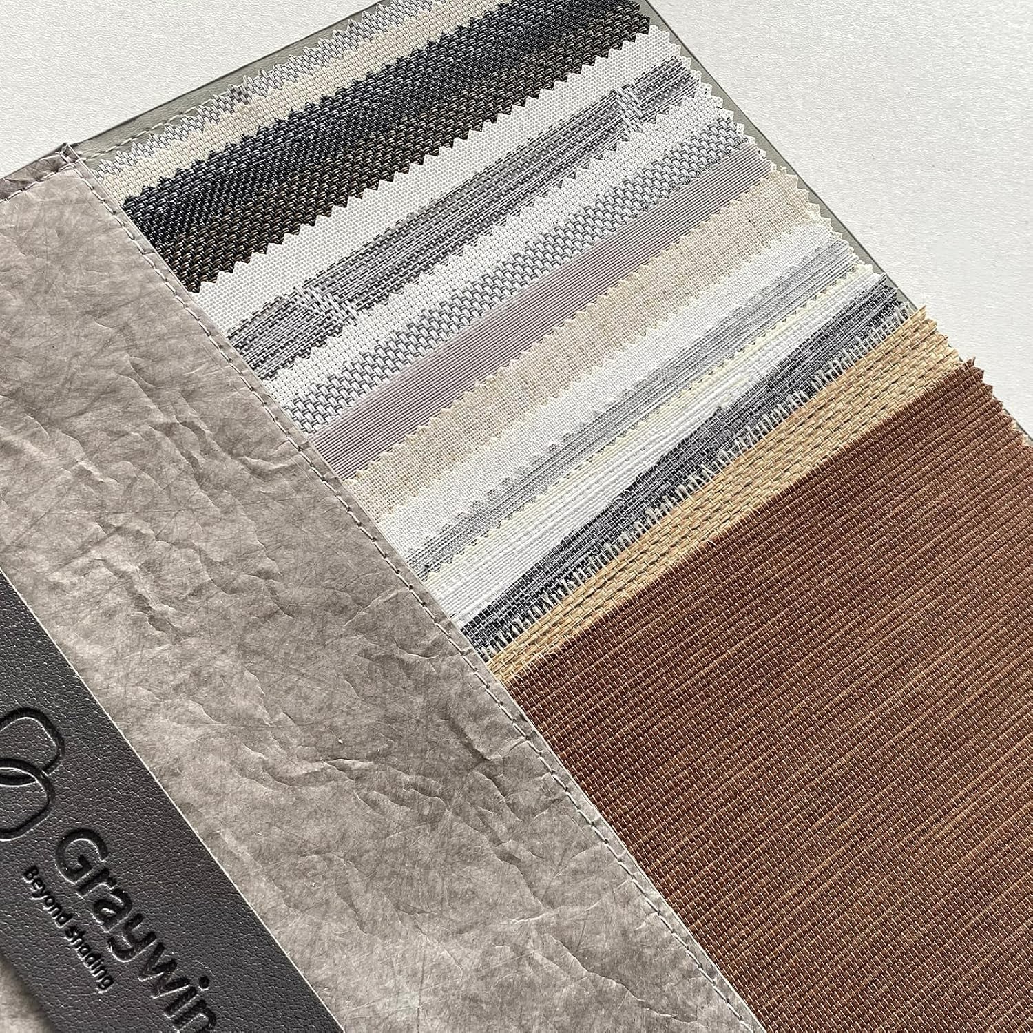 Inside Mount Motorized Light Filtering Curtains with Measuring Guide Included