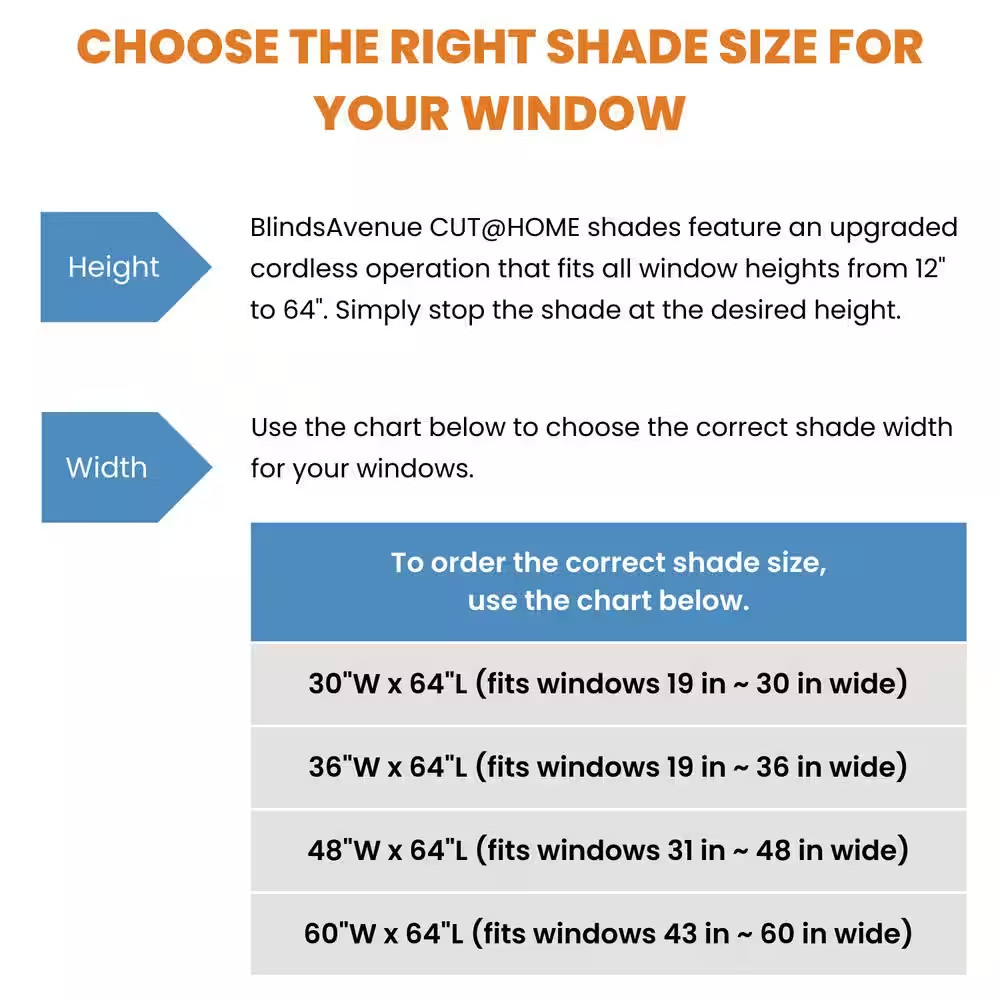Cut at Home Adjustable Width Pleated Shade 1.5 In. Pleat White Cordless Light Fi