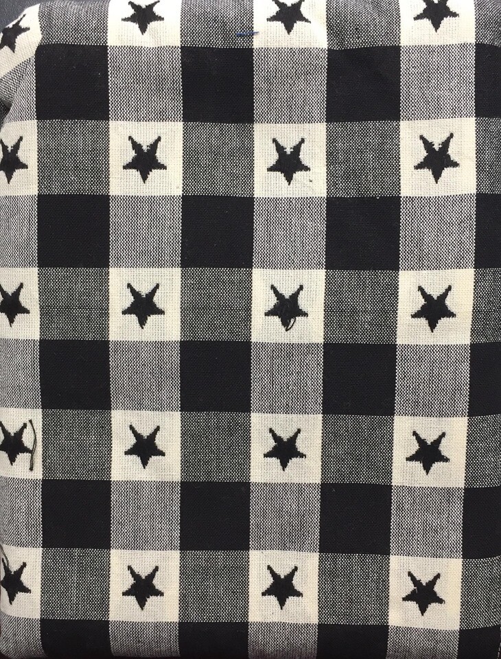 PD Checkerboard Star Gathered Swag