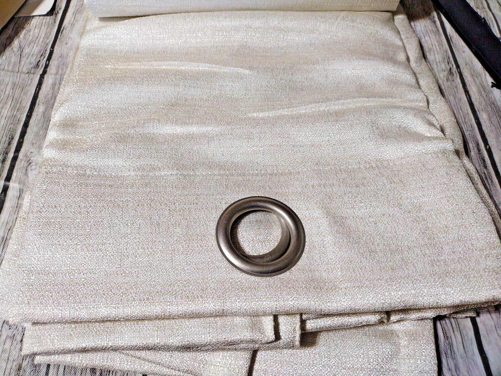 Sunsmart Total Blackout Leighton, Panel Pair, Faux Silk, Panels Pair Grommet NEW
