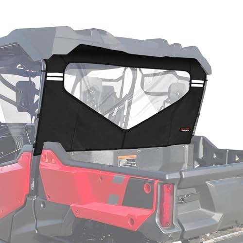 Soft Back Window with Zipper Compatible with Pioneer 1000 3P 6P 2016-2024,